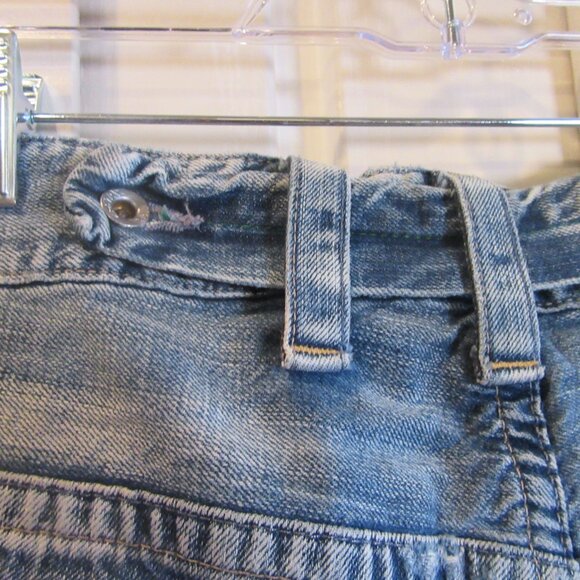 G Star 3301 Jeans Men’s 30x28 Distressed Button Fly 100% Cotton Made in Italy - Picture 7 of 9